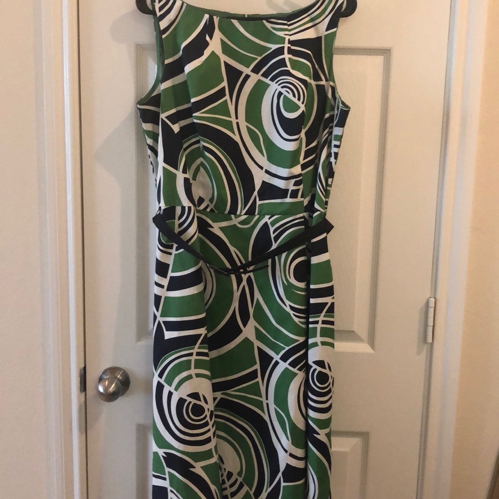 Abstract A-Line Dress